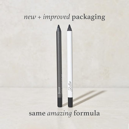 Julep When Pencil Met Gel Sharpenable Multi-Use Longwear Eyeliner Pencil - Ocean Blue & Blackest Black - Transfer-Proof - High Performance Liner Duo.