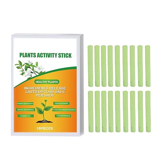 18/36Pcs Plant Fertilizers Indoor Plant Food Spikes Fertilizers Sticks Outdoor Plant Nutrition Growth
