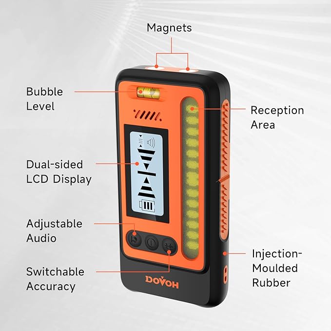 4D Laser Level with Receiver and Tripod, Class Ⅱ