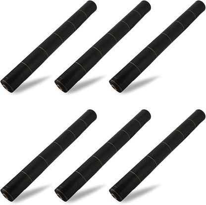 DeWitt 6-Pack Sunbelt Weed Barrier Fabric 3.2 oz, 6 x 300 Feet – Heavy-Duty Ground Cover Mat for Greenhouse Floors, Garden Rows, Raised Beds, Yard Gardening, and Outdoor Landscape Protection