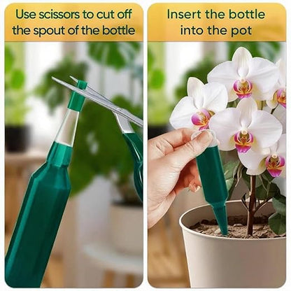 All-Purpose Liquid Plant Food Fertilizer for Orchids & House Plants | 6-Pack Easy Cut & Stick Nutrient Solution for Indoor Plants | Promotes Vibrant Blooms, Strong Roots & Lush Foliage | Made in USA