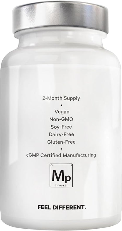 Amen Organic Mimosa Pudica Seeds Capsules, 2 Month Supply, Vegan Mimosa Pudica Seed Plant Supplement - Mimosine Sensitive Plant Pills - Fat Soluble Dietary Supplement - Non-GMO & Vegan - 120 Capsules