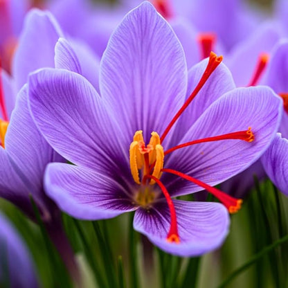 50 Saffron Crocus Bulbs for Planting - Crocus Sativus Bulbs