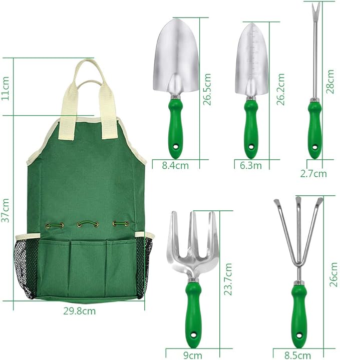 GardenHOME 11-Piece Gardening Tool Set – Garden Kit with Tote Bag, Apron & Accessories, Perfect Gardening Gifts for Women, Moms, and Beginners