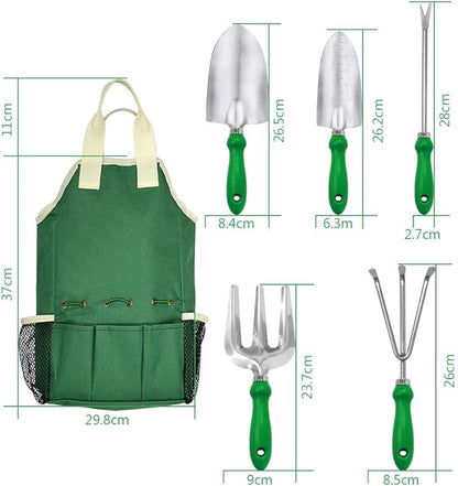 GardenHOME 11-Piece Gardening Tool Set – Garden Kit with Tote Bag, Apron & Accessories, Perfect Gardening Gifts for Women, Moms, and Beginners