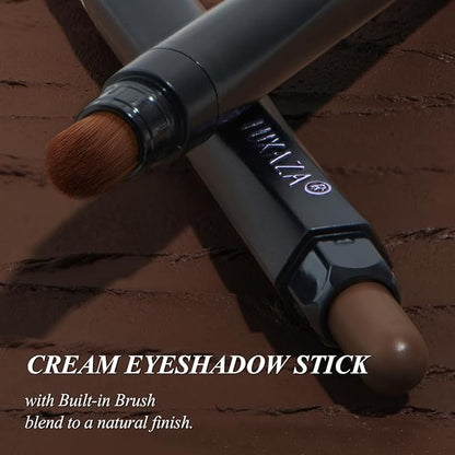 Classic 3PCS Neutral Eyeshadow Stick Makeup Set, Metallic Shimmer Matte Cream Eye Shadow Eyeliner Brightener Pencil Crayon - J2