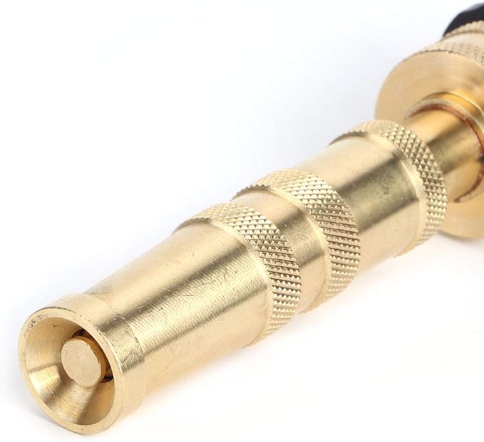 Brass Adjustable Hose Nozzle Water Hose Nozzles for Garden Sprayer Accessories