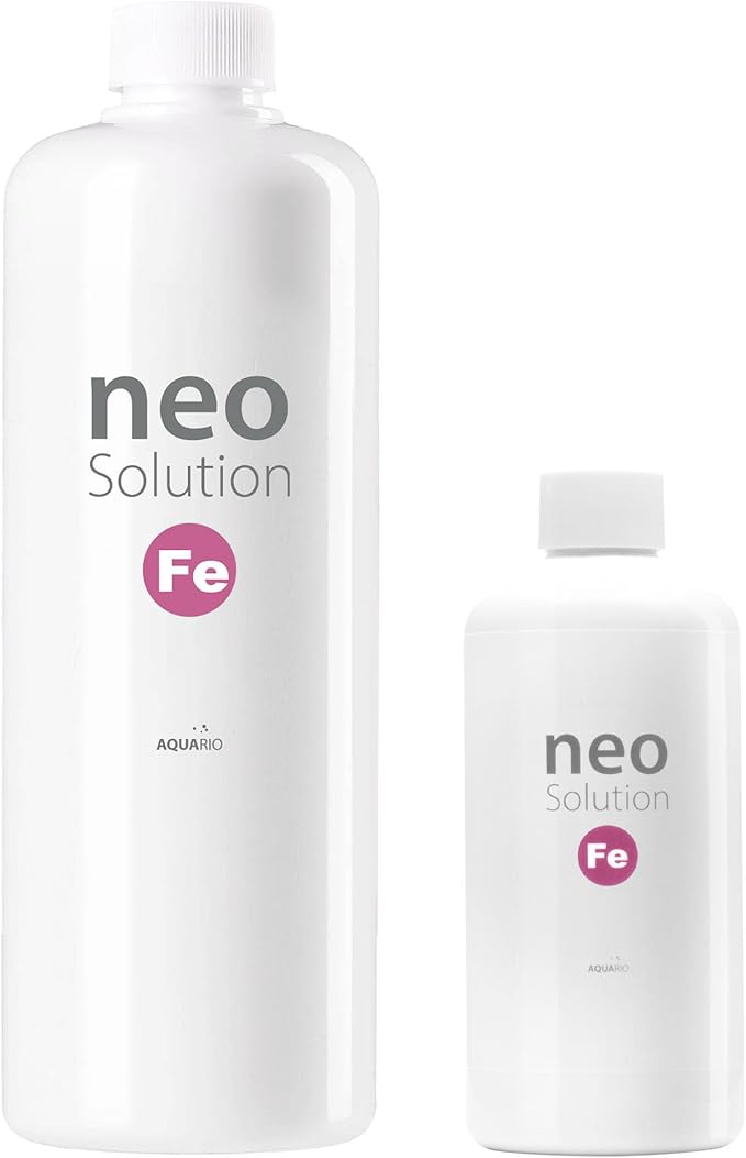 Plant Fertilizer - Liquid Iron for Aquarium Plants - Boosts Red Color & Supports Healthy Growth - Neo Solution Fe, 1000ml