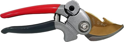 Pruning Shears for Gardening, Garden Scissors and Clippers, Professional Branch Garden Secateurs (Red-grey)