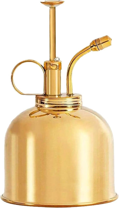 Sustainable Village Watering Can Indoor Plants - Brass Plant Mister - Stylish and Rust Resistant Watering Cans for Healthy Hydration - Prevents Overwatering