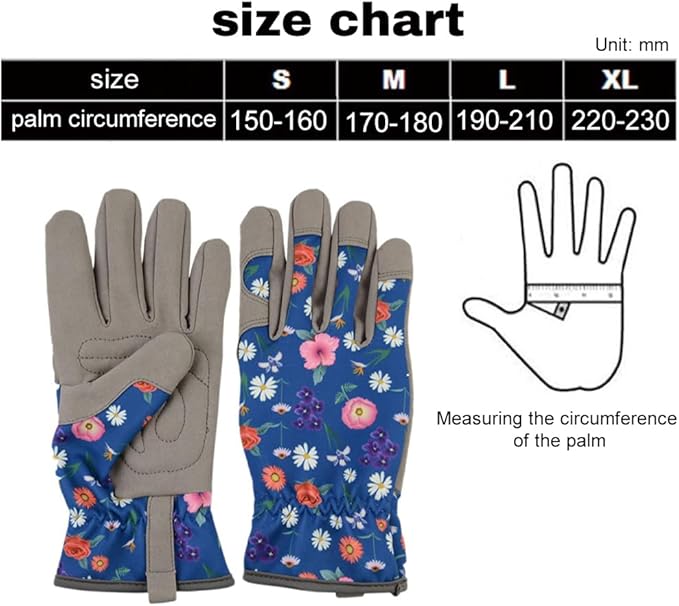 Yosoo Gardening Gloves for Women, Breathable Microfiber Thorn Proof Gloves for Pruning and Planting, for Gardening Tasks and Yard Work (S)