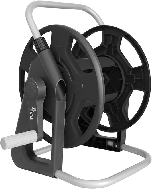 Garden Water Hose Reel Cart,Holds 50-60 Ft of 5/8 Inch Hose, Portable Hose Pipe Holder for Outside