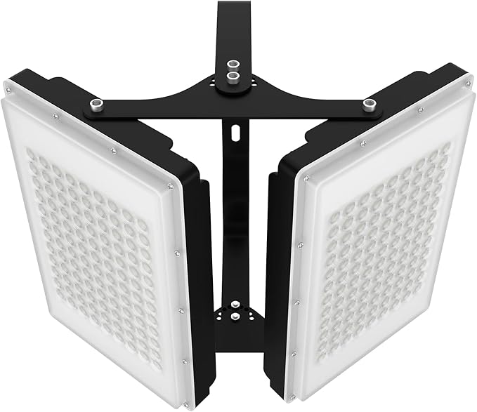 400W LED Flood Light, 40000LM Super Bright Outdoor Security Lights with Wider Lighting Angle,6000K Daylight White, IP66 Waterproof Outdoor Lighting for Garage, Garden, Yard, Parking Lot