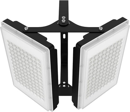 400W LED Flood Light, 40000LM Super Bright Outdoor Security Lights with Wider Lighting Angle,6000K Daylight White, IP66 Waterproof Outdoor Lighting for Garage, Garden, Yard, Parking Lot