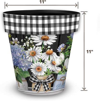 Briarwood Lane Crated Mason Jars Medium Planter