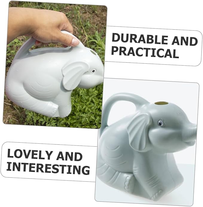 2pcs Long Spout Watering Can for Indoor Plants Adorable Animal Shape Plastic PP Bottle Precise Plant Watering for Home Garden and Lawn