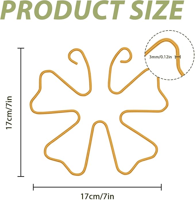 PRETTY JOLLY 5PCS Iron Monstera Plant Support Stakes Premium Plant Stand for Indoor & Outdoor Plants Practical Leaf Holders,Durable Trellis Accessories for Gardening Enthusiasts(Butterfly)