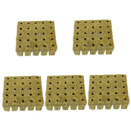 Sosoport 125pcs Soilless Cultivation Inserting Seedlings Nutrient Block Plant Fertilizer Easy to Use for Vegetable Flower Garden