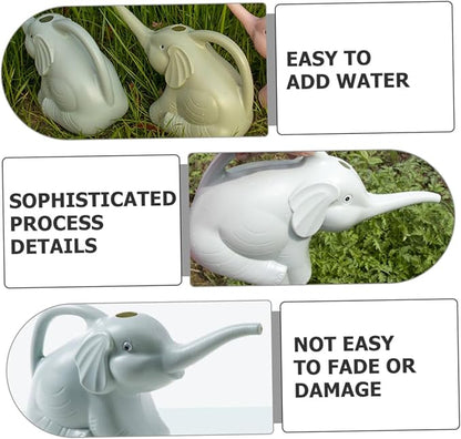 2pcs Long Spout Watering Can for Indoor Plants Adorable Animal Shape Plastic PP Bottle Precise Plant Watering for Home Garden and Lawn