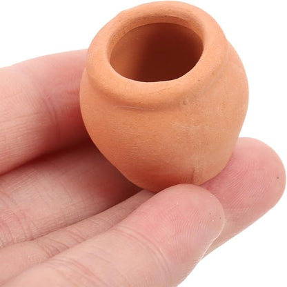 8Pcs Mini Succulent Plant Pots Small Terracotta Clay Planters for Desktop and Windowsill Gardening Nursery with Drainage Holes