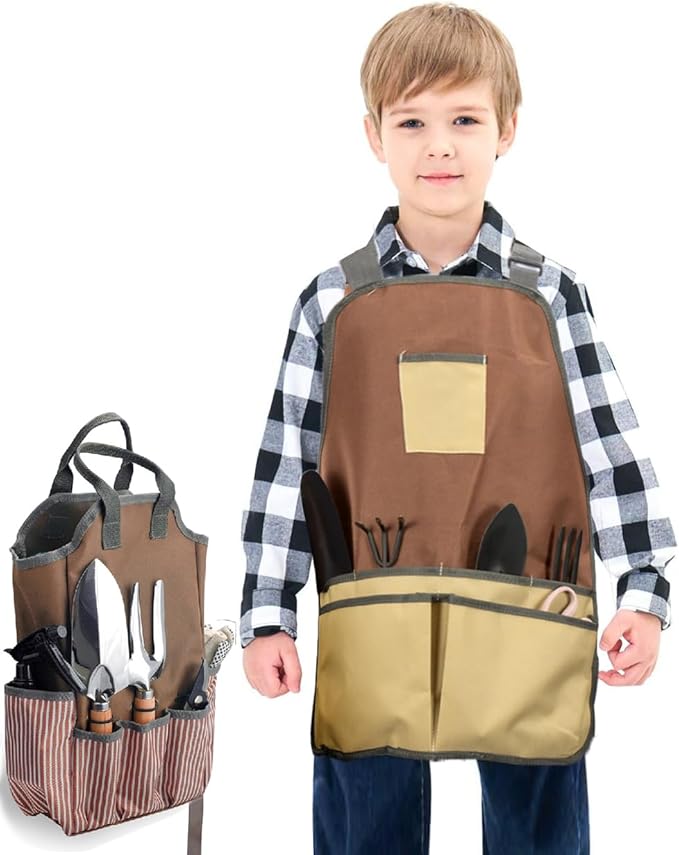 Gardening Apron - Tool Bags & Aprons Tote Storage Bag with Pockets Tool Apron Practical Gardening Gifts for Men
