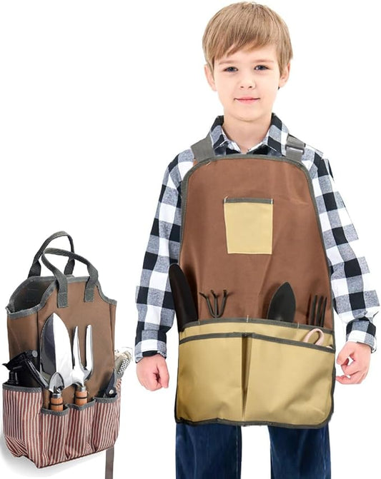 Gardening Apron - Tool Bags & Aprons Tote Storage Bag with Pockets Tool Apron Practical Gardening Gifts for Men