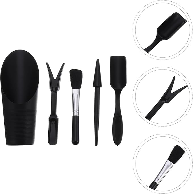 5pcs Succulent Gardening Tool Mini Hand Transplanting Tools for Indoor and Outdoor Plants Ergonomic Design Portable Gardening Accessory for Weeding Digging Pruning