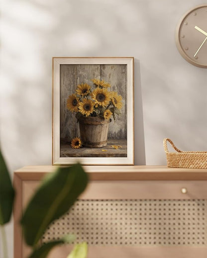 InSimSea Framed Wall Art laohauxin-kuanbiankuang0122 SK1308 16" L x 12" W