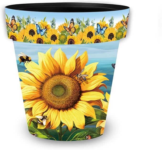 Briarwood Lane Sunflower Dance Medium Planter