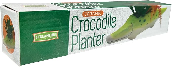 Streamline Imagined Crocodile Flower Planter Pot