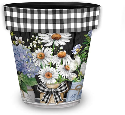 Briarwood Lane Crated Mason Jars Medium Planter