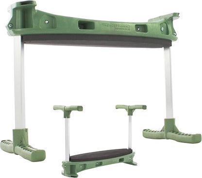 TheXceptional Kneelie with Tush Pad | Kneeling Bench for Gardening | Ergonomic Garden Stool Kneeler with Handles | Garden Kneelers for Gardeners | Made in USA by Vertex Products | Model EX152