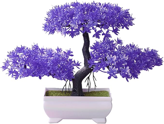 Talent Star Artificial Bonsai Tree Juniper Faux Plants Indoor Small Fake Plants Decor with Pots for Home Table Office Desk Bathroom Shelf Bedroom Living Room Farmhouse Decorations Wedding Tabletop Pu
