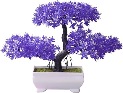 Talent Star Artificial Bonsai Tree Juniper Faux Plants Indoor Small Fake Plants Decor with Pots for Home Table Office Desk Bathroom Shelf Bedroom Living Room Farmhouse Decorations Wedding Tabletop Pu