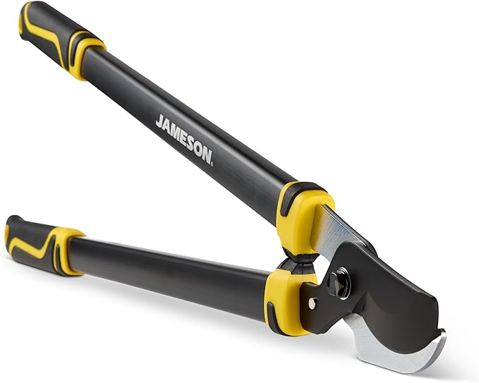 Jameson Heavy-Duty 29″ Bypass Lopper | 1-3/4″ Cutting Capacity | Non-Stick Blade | Aluminum Frame | Ergonomic Grips | Gardening & Landscaping Tool