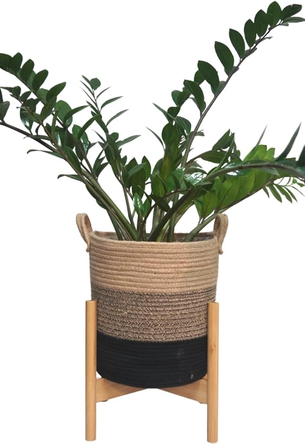 SuperMoss 54070 Bamboo Plant Stand Two Height Positions Holds 1, 2 or 3 Gallon Pots, Natural