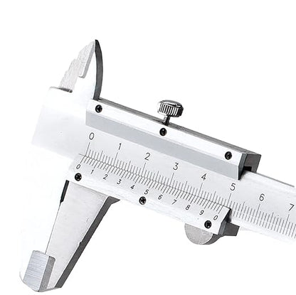 Vernier Caliper, 0-6inch/0-150mm Manual Micrometer, Stainless Steel Caliper,0.02mm/0.001" High Precision, Durable Slide Caliper Measuring Tool