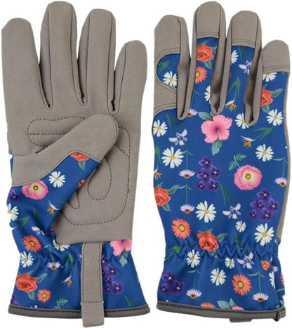 Yosoo Gardening Gloves for Women, Breathable Microfiber Thorn Proof Gloves for Pruning and Planting, for Gardening Tasks and Yard Work (S)