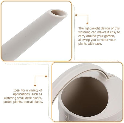 Small Indoor Watering Can for Houseplants 1.8L Plastic Watering Pot with Long Spout for Balcony and Indoor Gardening