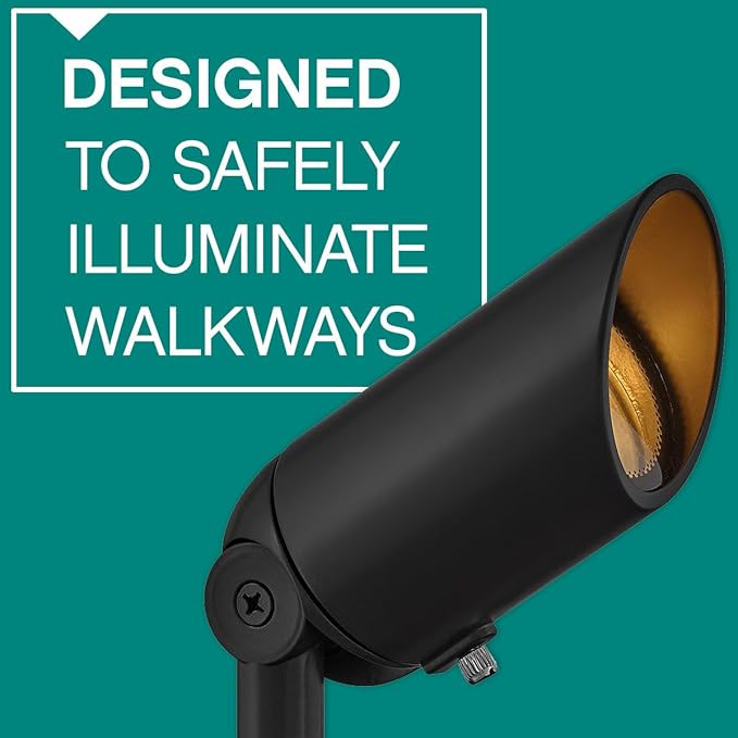 Hinkley 1536SK-LMA27K LumaCORE 27K Variable Output 12v LED Spot Light - 12 Distinct Lighting Combinations - Satin Black