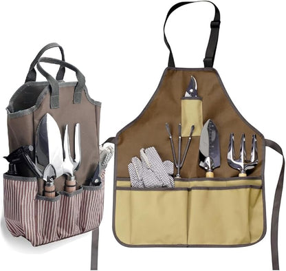 Gardening Apron - Tool Bags & Aprons Tote Storage Bag with Pockets Tool Apron Practical Gardening Gifts for Men
