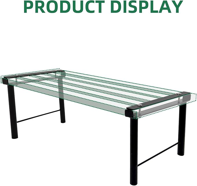 2PC Extra leg extensions, Replacement Parts for Metal Plant Stand (Short Leg Replacement Part Ebony)