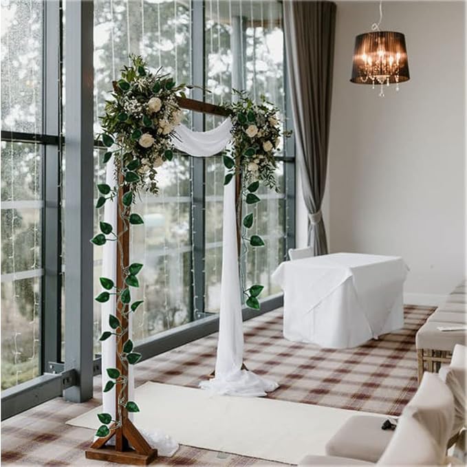 180 Feet 24 Pack Fake Greenery Hanging Garland, Ivy Leaf Plants, Vine Leaves, Fake Flowers Foliage for Bedroom Garden Wall Decor