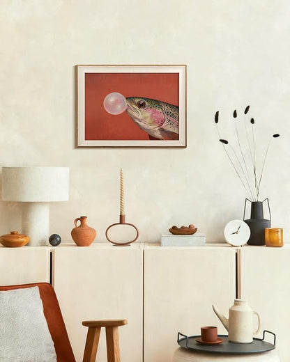 InSimSea Framed Wall Art laohauxin-kuanbiankuang0122 HM2271 16" L x 12" W