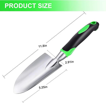 Kynup Garden Tools, Pitchforks, Garden Tools, Weeder Aluminum with Soft Rubberized Non-Slip Handle, Durable Garden Hand Tools Garden Gifts for Men, Women