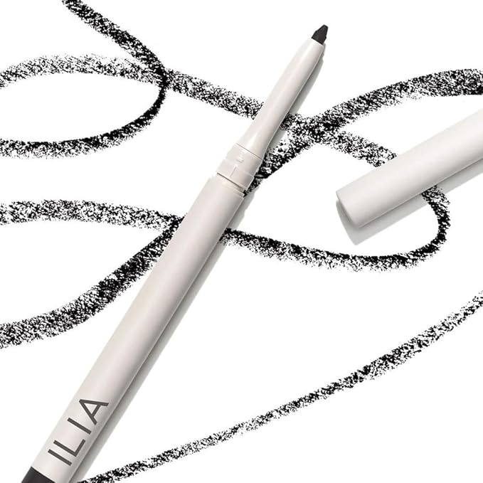 ILIA - Clean Line Gel Liner with Built-In Sharpener | Blendable, Highly Pigmented, Water-Resistant, Budge-Resistant | Non-Toxic, Vegan, Cruelty-Free (Twilight | Black, 0.01 oz | 0.4 g)