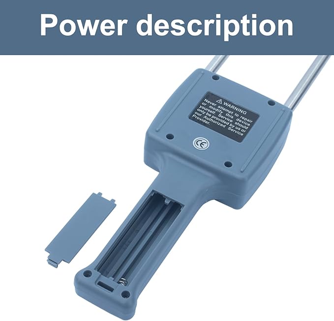TK100H Portable Hay Moisture Meter - Precise Hay Moisture Tester with Probe for Monitoring and Ensuring Optimal Hay Quality, Preventing Mold and Spoilage