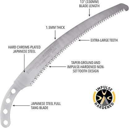 Silky Replacement Blade Only ZUBAT Arborist Professional 330mm XL Teeth (723-33)