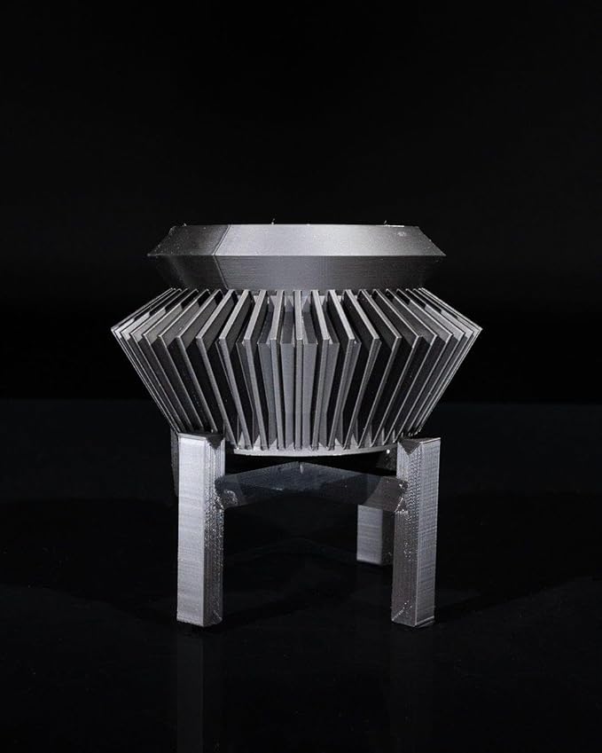 Quano Planter – Modern 3D Printed Geometric Vase with Stand