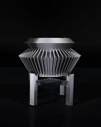 Quano Planter – Modern 3D Printed Geometric Vase with Stand